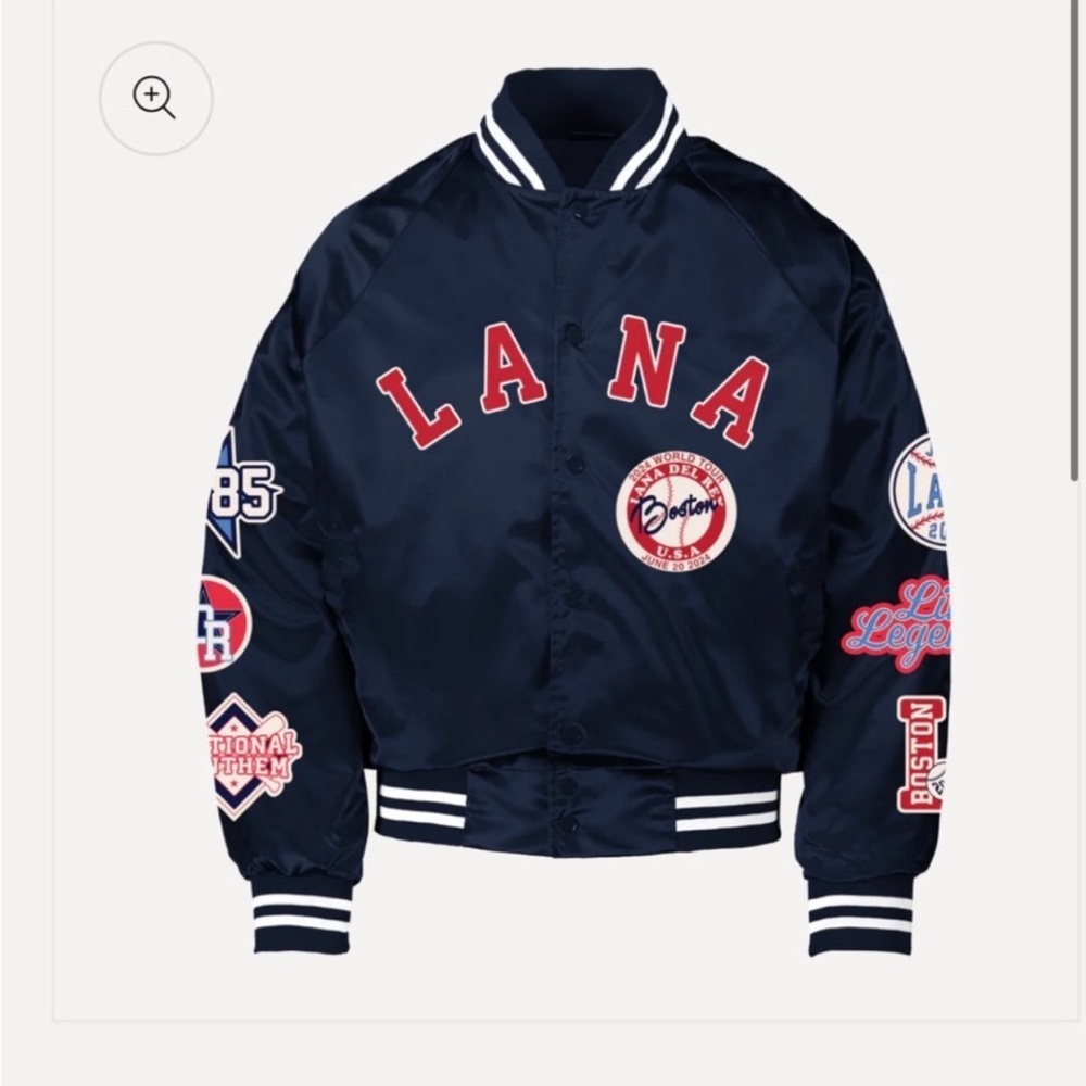 Lana Del Rey Fenway Park Bomber Jacket Size L